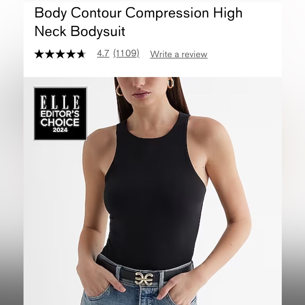 High neck bodysuit
